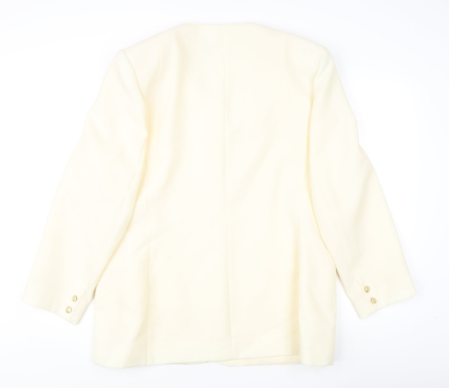 Womens UK Size 20 Canda Regular Ivory Blazer