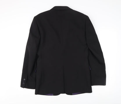 Mens UK Size 36 Taylor & Wright Regular Black Suit Jacket