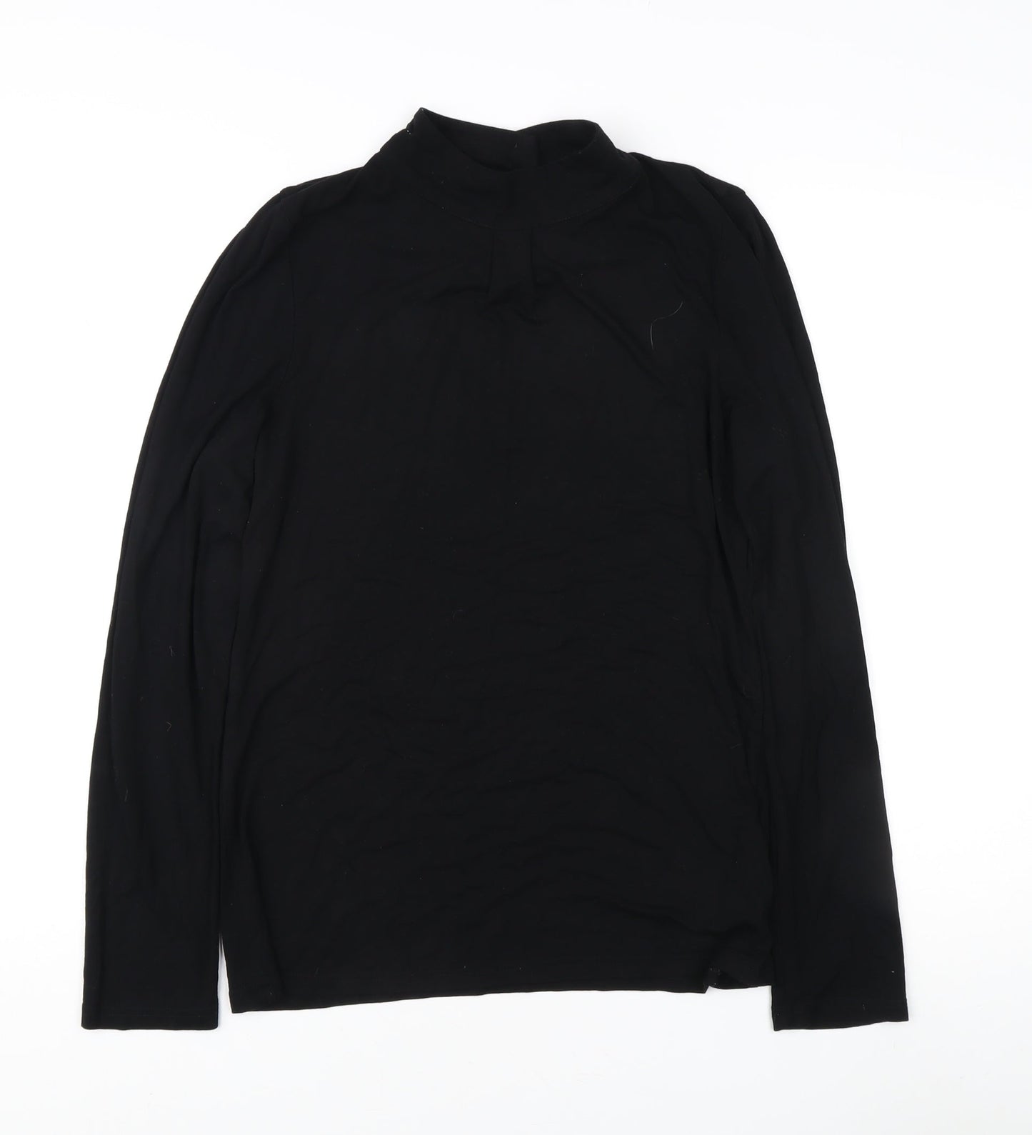 Womens UK Size L Oasis Black  Blouse