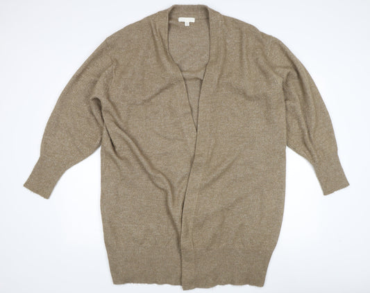 Womens UK Size L H&M Beige Cardigan Jumper