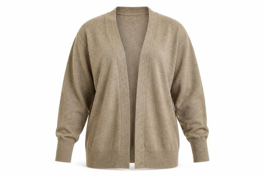Womens UK Size L H&M Beige Cardigan Jumper