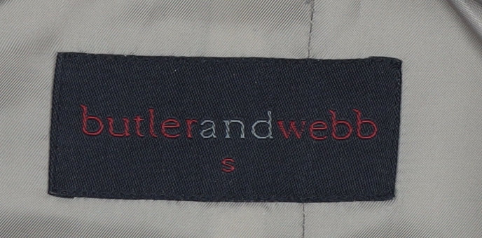 Butler & Webb Men's Blue Waistcoat - Size S