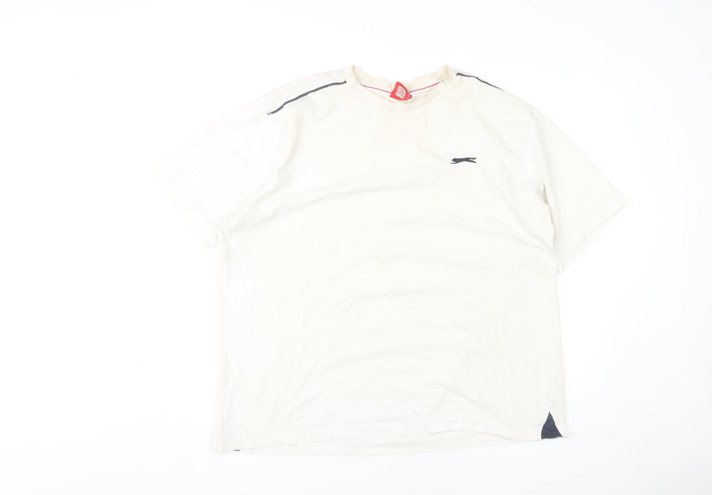 Slazenger Men's White 2XL Short Sleeve T-Shirt