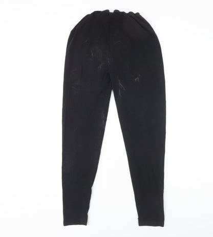 F.R.I.E.N.D.S Women's Black Ankle Leggings Size 12-14