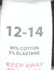 F.R.I.E.N.D.S Women's Black Ankle Leggings Size 12-14