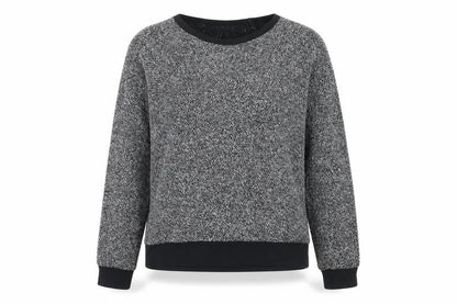 Topshop Women's Black Pullover Sweatshirt Size 14