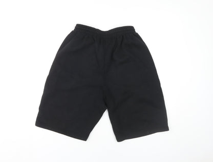 Slazenger Men's Black Shorts S, Fleece, Casual Comfort