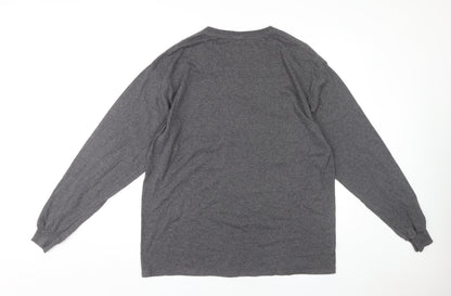 Mens UK Size XL Delta Pro Weight Grey  T-Shirt