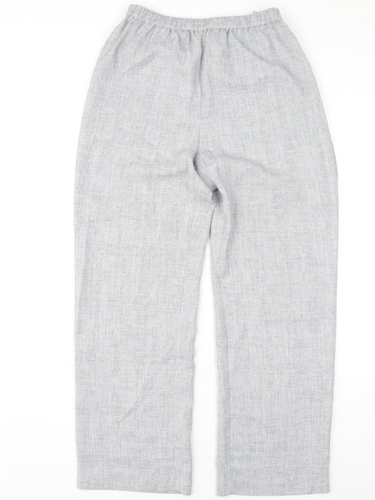 Womens UK Size 10 Eastex Classic Fit  Grey Trousers