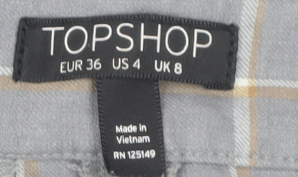Womens UK Size 8 Topshop   Grey Trousers