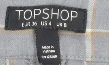 Womens UK Size 8 Topshop   Grey Trousers