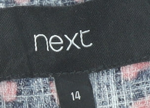 Next Women's Multicoloured Shift Dress, Size 14