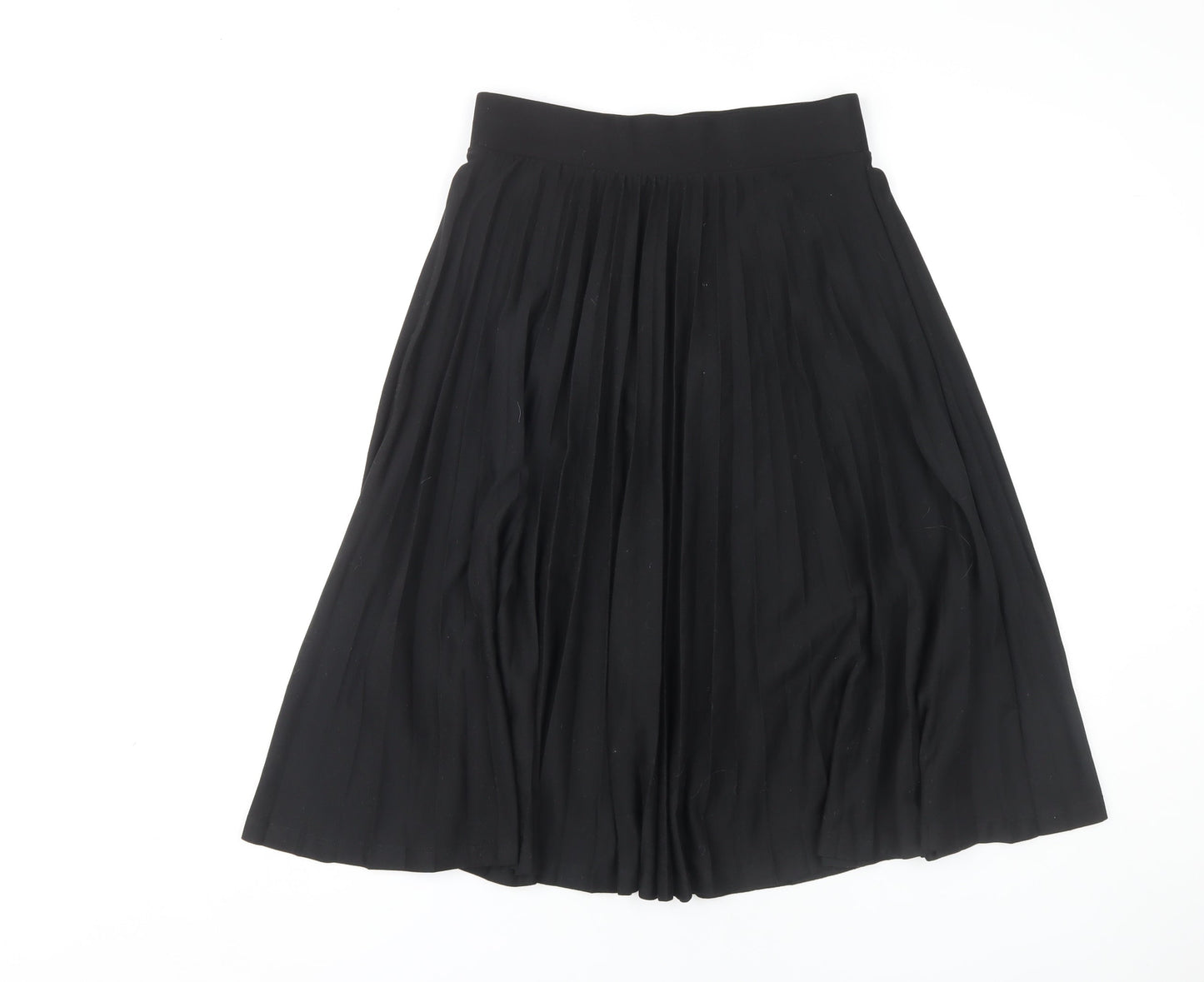 Next Women's Black Pleated Skirt Size 8