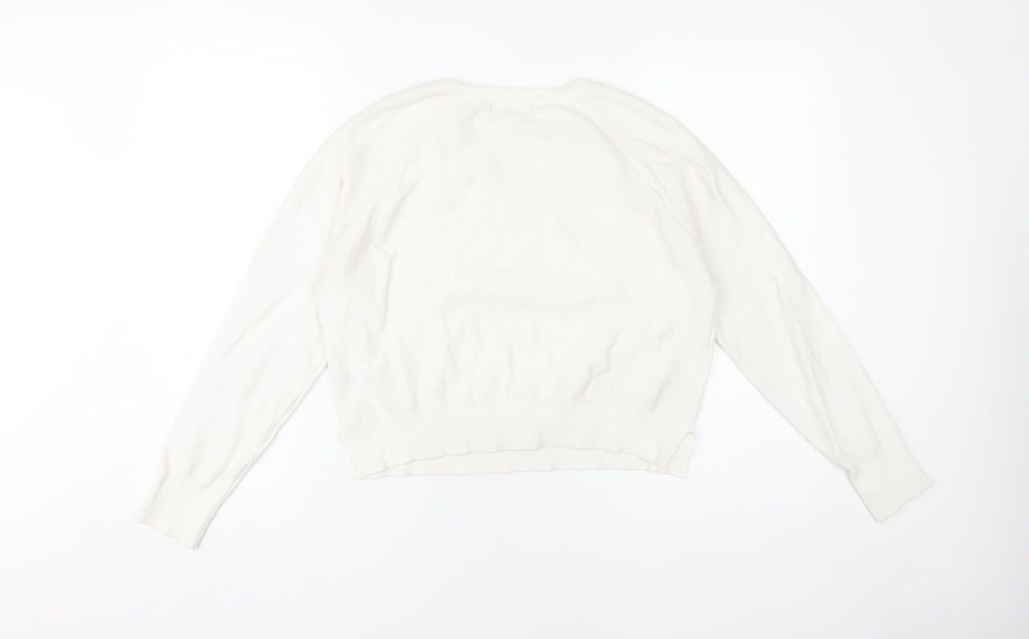 Womens UK Size L French Connection Ivory  Sweatshirt