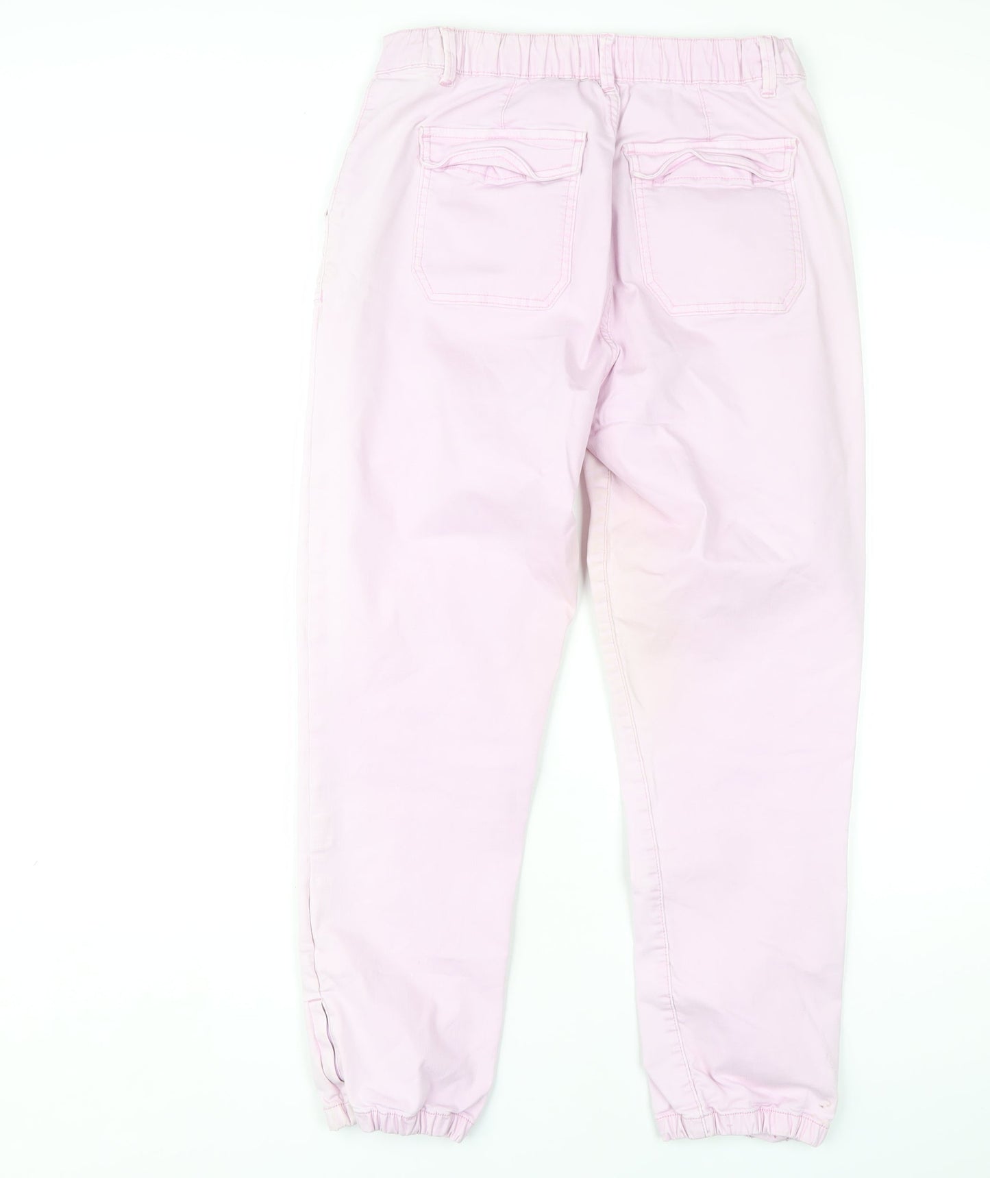 Womens UK Size 12 Marks and Spencer Relaxed Fit Jogger Pink Trousers