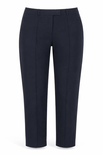 Womens UK Size 10 Topshop Regular Fit Business Casual Workwear Black Trousers