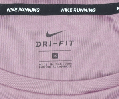 Nike Women's Pink Tank Top XL - Running & Jogging