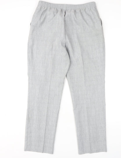 Womens UK Size 12 Marks and Spencer Regular Fit Workwear Business Grey Trousers