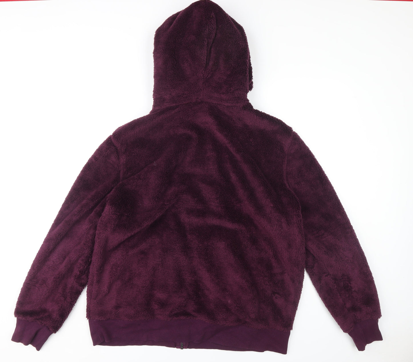 Marks and Spencer Unisex Purple Fleece Hoodie XL