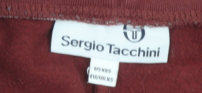 Sergio Tacchini Men's Red Jogger Trousers XS