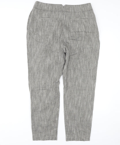 Womens UK Size 12 Marks and Spencer Regular Fit Casual Grey Trousers