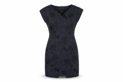 Kays Women's Black Dress Size 12 V-Neck Classic
