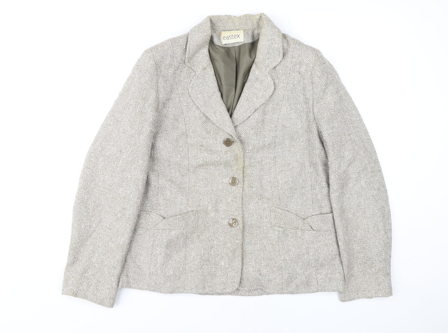 Womens UK Size 14 Eastex Beige