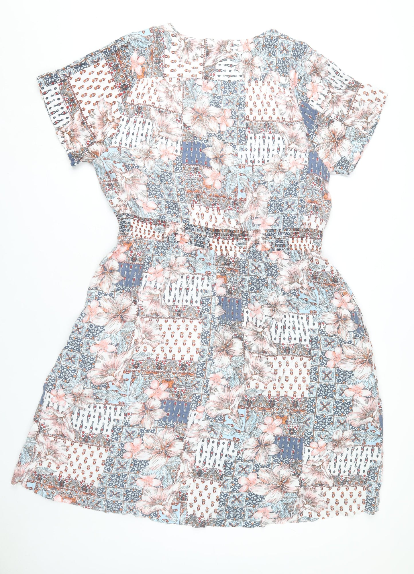 Cotton Traders Women's Multicoloured Floral Dress