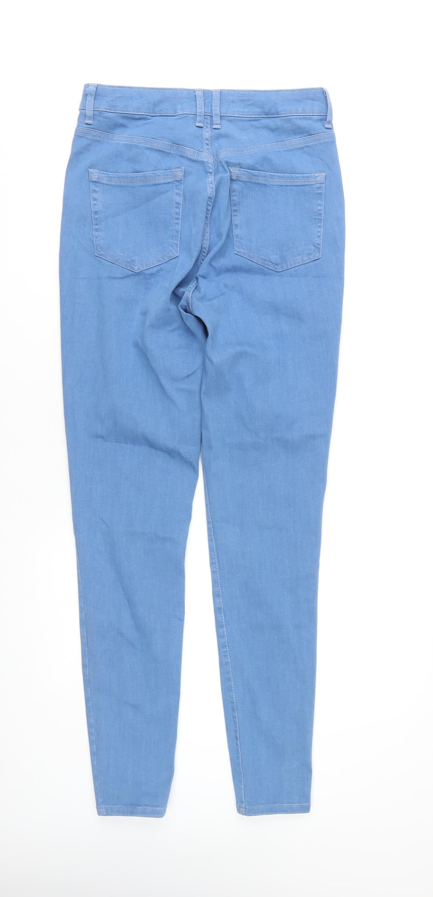 Next Women's Blue Skinny Jeans 14 XL Stretch