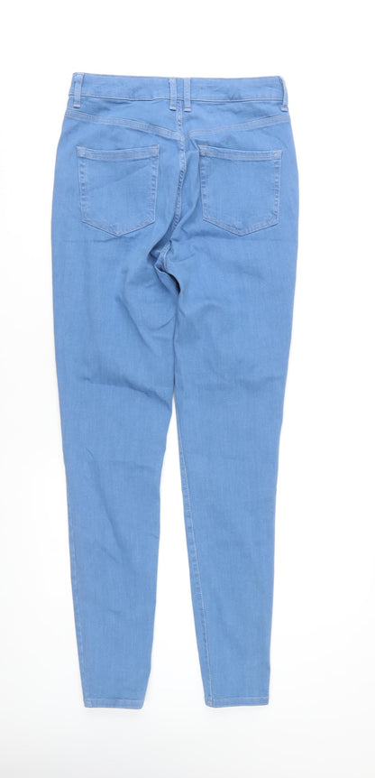 Next Women's Blue Skinny Jeans 14 XL Stretch