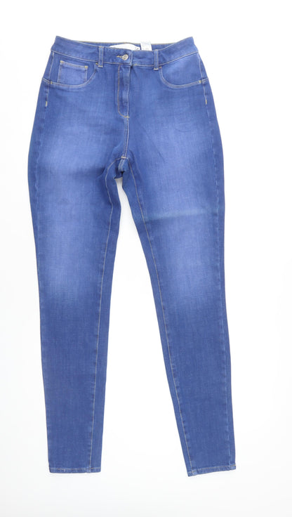 Next Women's Blue Skinny Jeans, Size 14, Plus