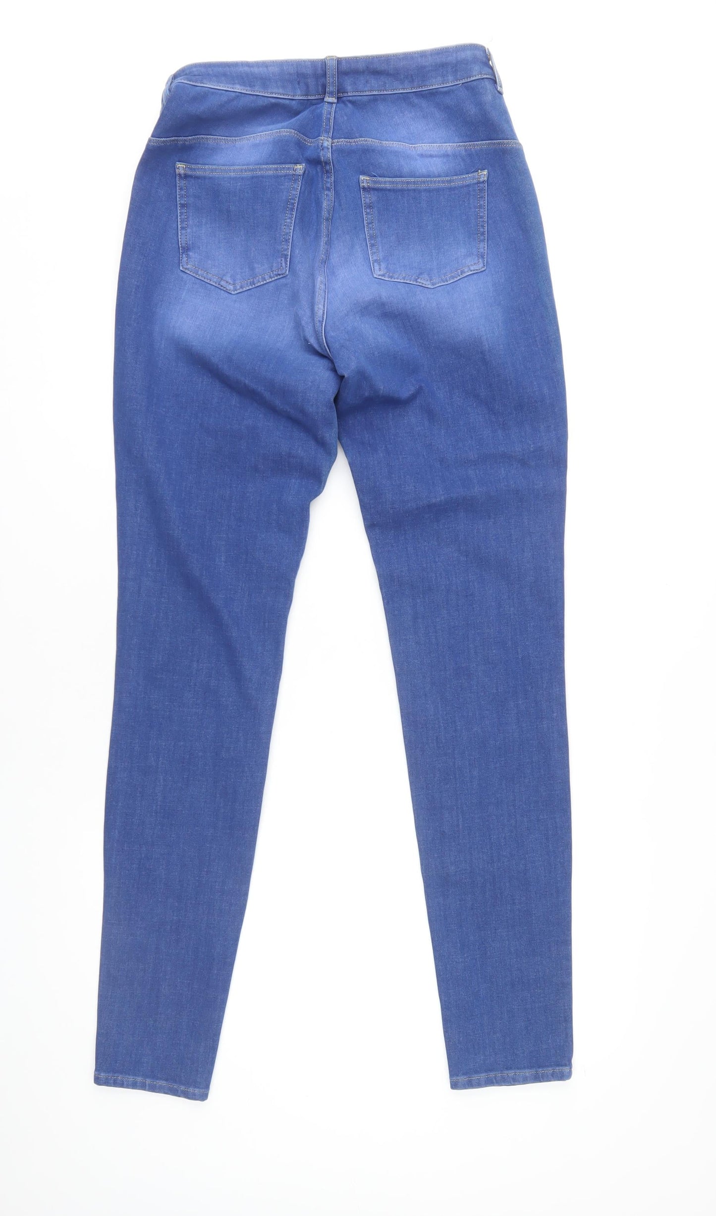 Next Women's Blue Skinny Jeans, Size 14, Plus