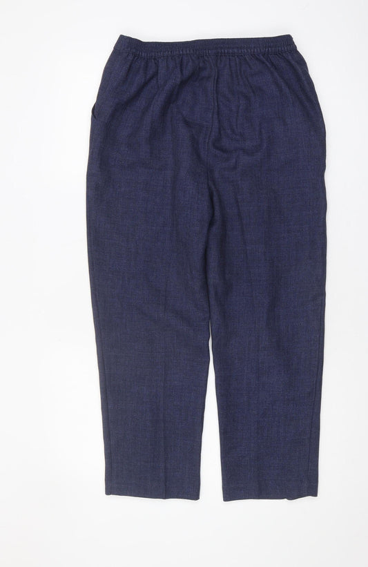 Womens UK Size 10 Honor Millburn   Blue Trousers