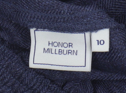Womens UK Size 10 Honor Millburn   Blue Trousers