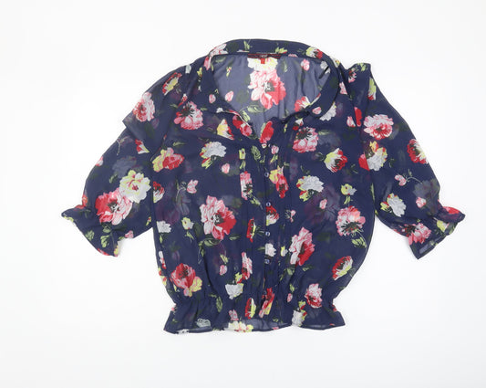 Womens UK Size 14 NEXT Multicoloured  Blouse