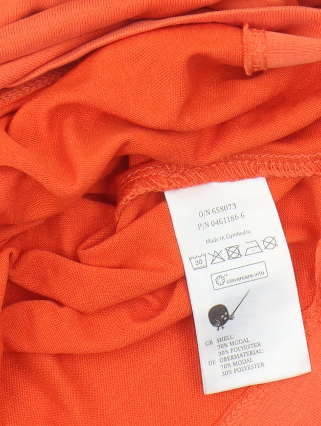 Womens UK Size M Monki Orange  T-Shirt