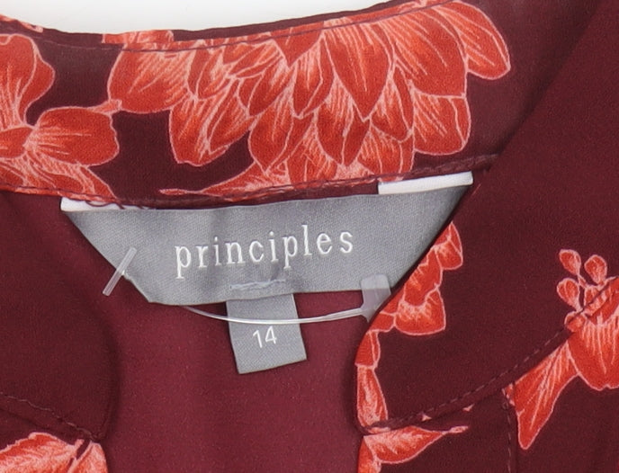 Womens UK Size 14 Principles Multicoloured  Blouse