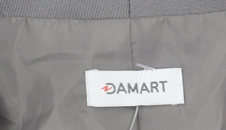 Damart Women's Grey Blazer Size 20 Classic Style