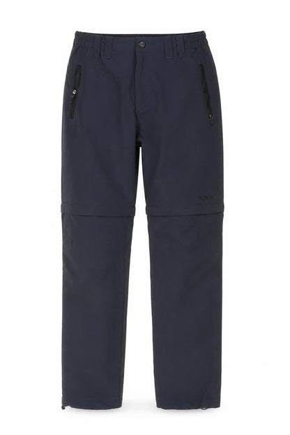CMP Boys Black Convertible Trousers, Size 24, Activewear