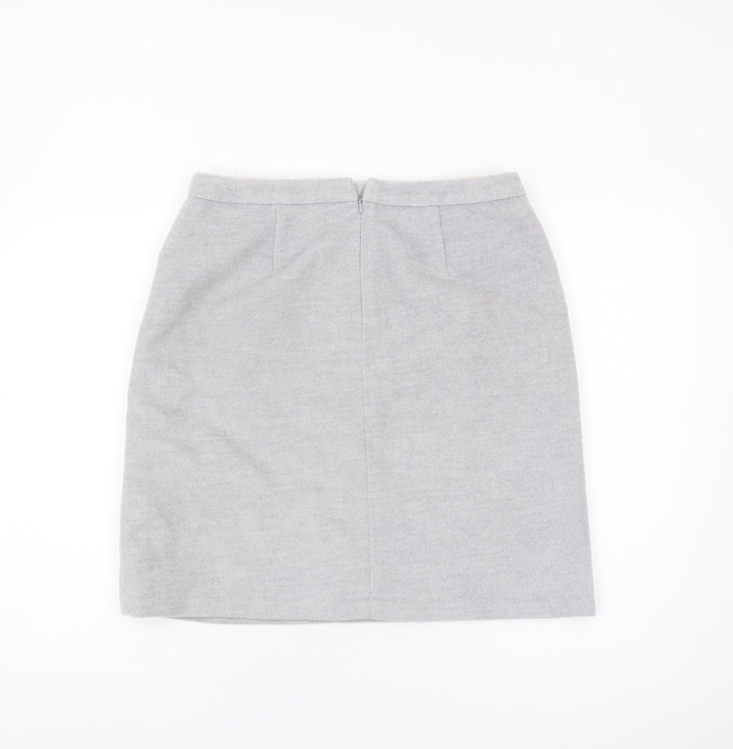 Marks and Spencer Women Grey Pencil Skirt Size 12