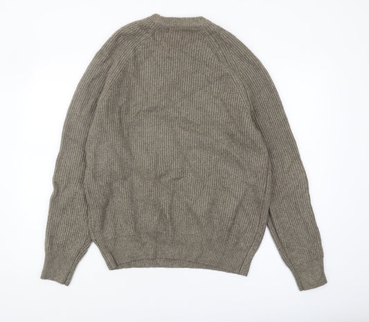 Next Men's Grey Crew Neck Pullover Jumper M