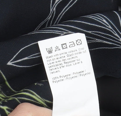 Womens UK Size 10 River Island Black  Blouse