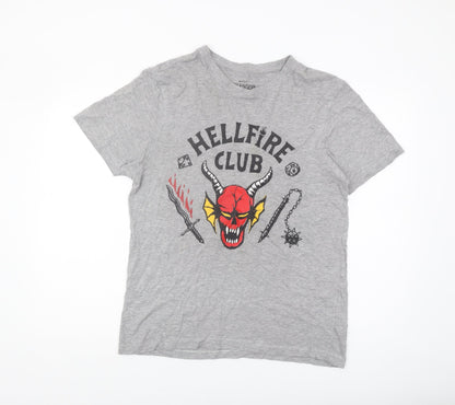 Netflix Stranger Things Men’s Grey T-Shirt L