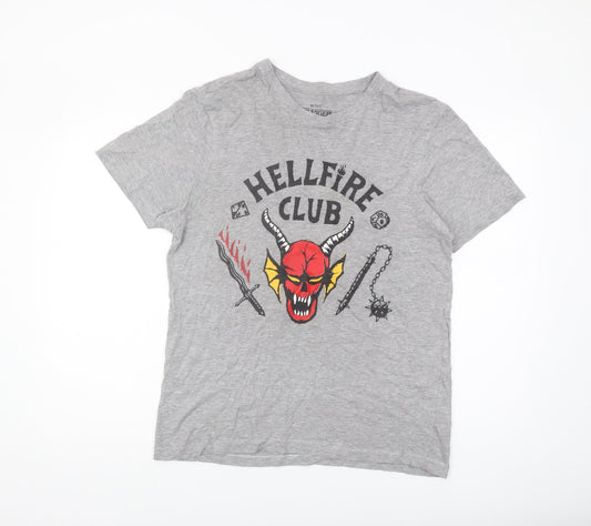 Netflix Stranger Things Men’s Grey T-Shirt L