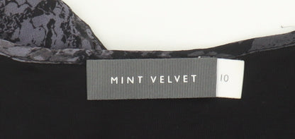 Mint Velvet Women's Black Tank Dress, Size 10