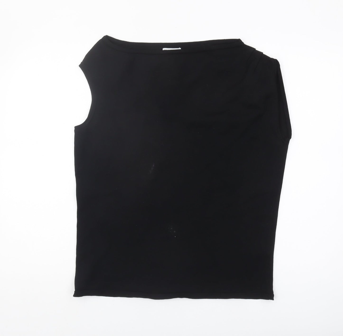 Womens UK Size 16 Principles Black Basic T-Shirt