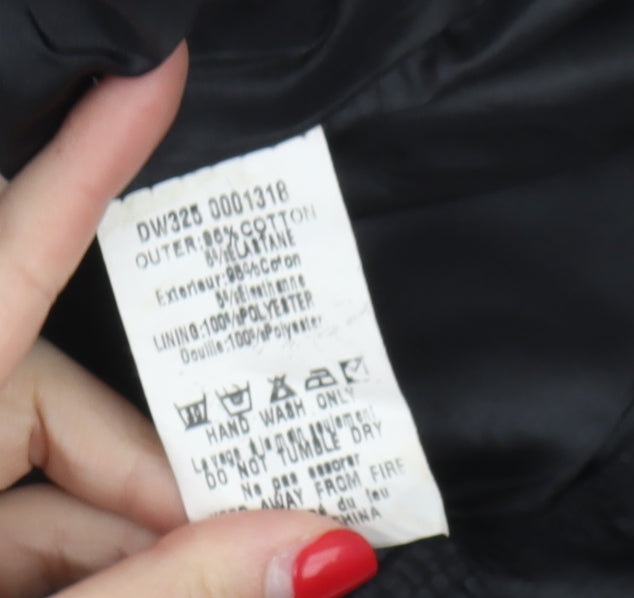 AX Paris Women's Black Beaded Sleeveless Blouse Size 12