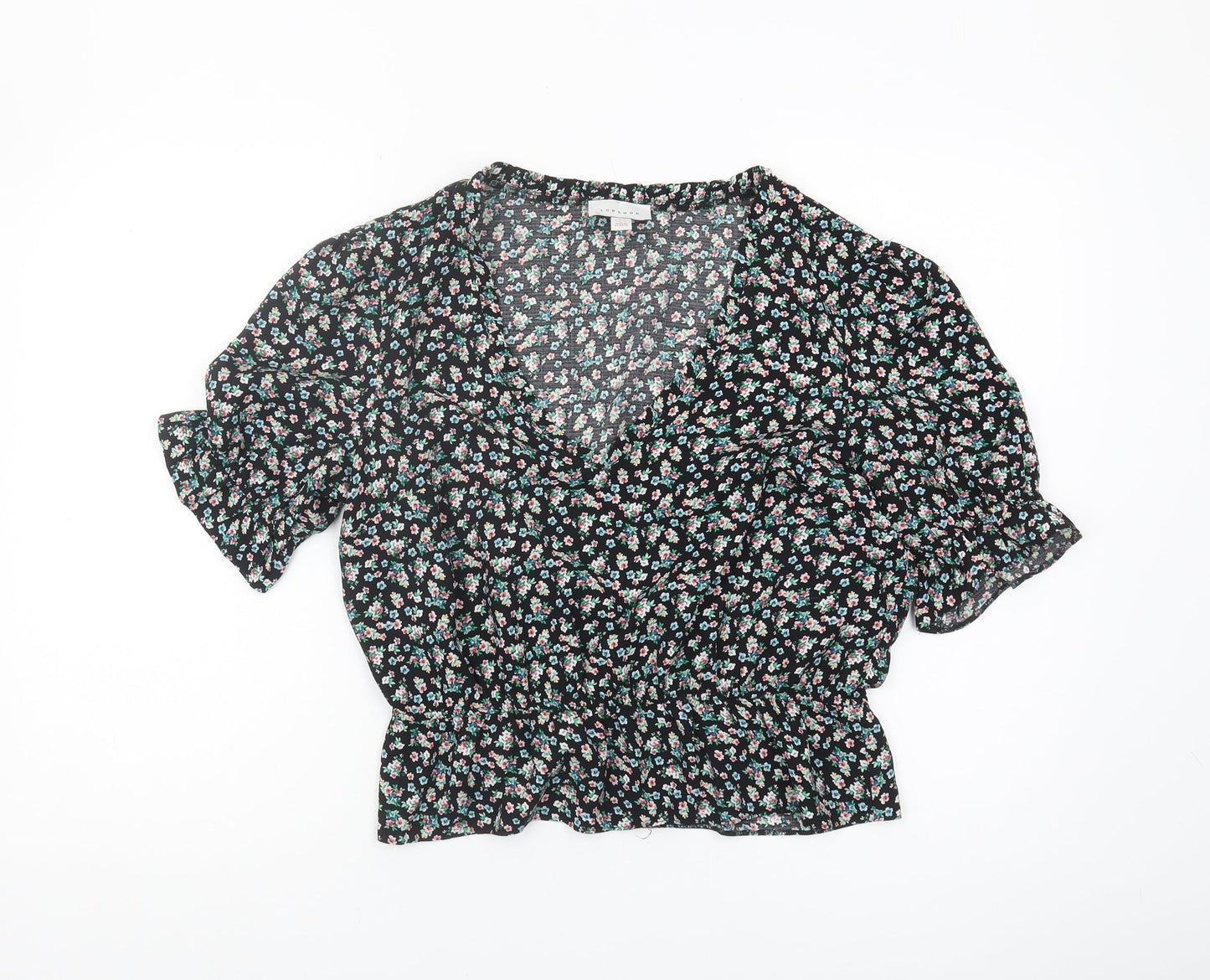 Womens UK Size 14 Topshop Multicoloured  Blouse