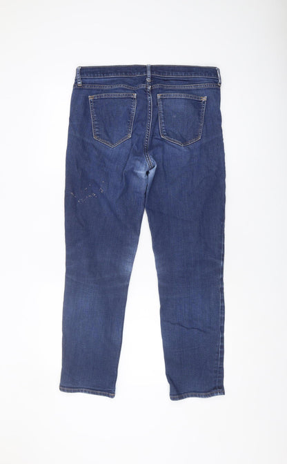 Gap Women's Blue Straight Jeans 30S