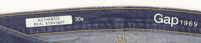 Gap Women's Blue Straight Jeans 30S